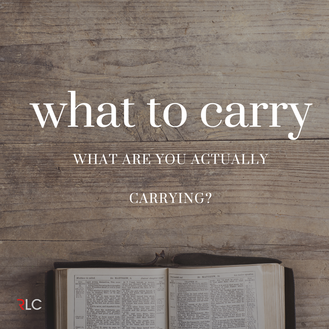 What Are You Actually Carrying?
