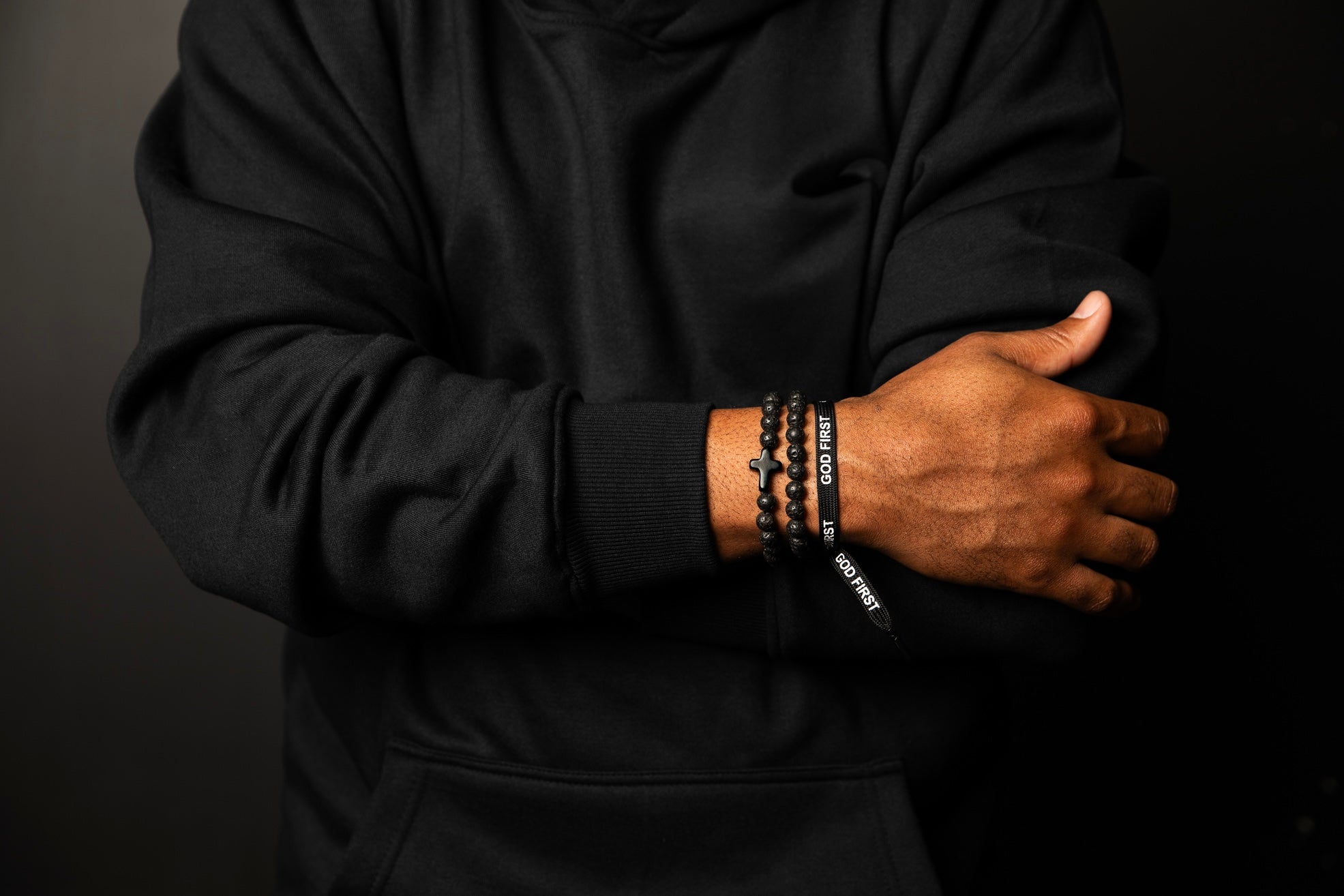 God First Shoelace Bracelet