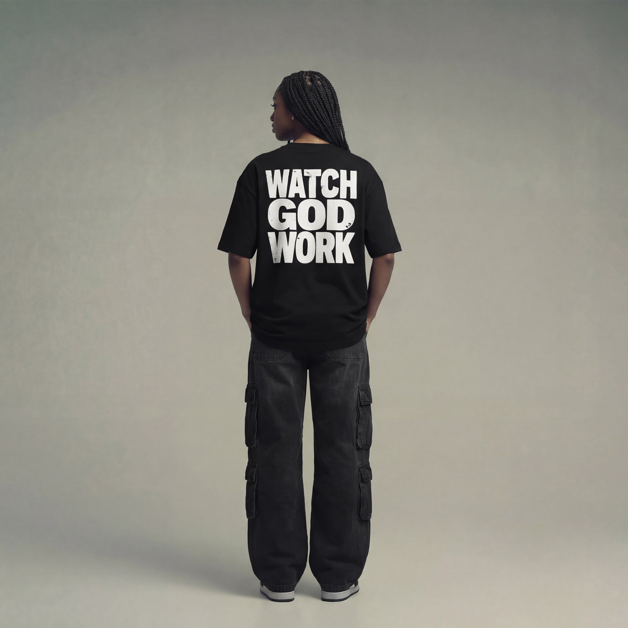 Watch God Work Box Tee