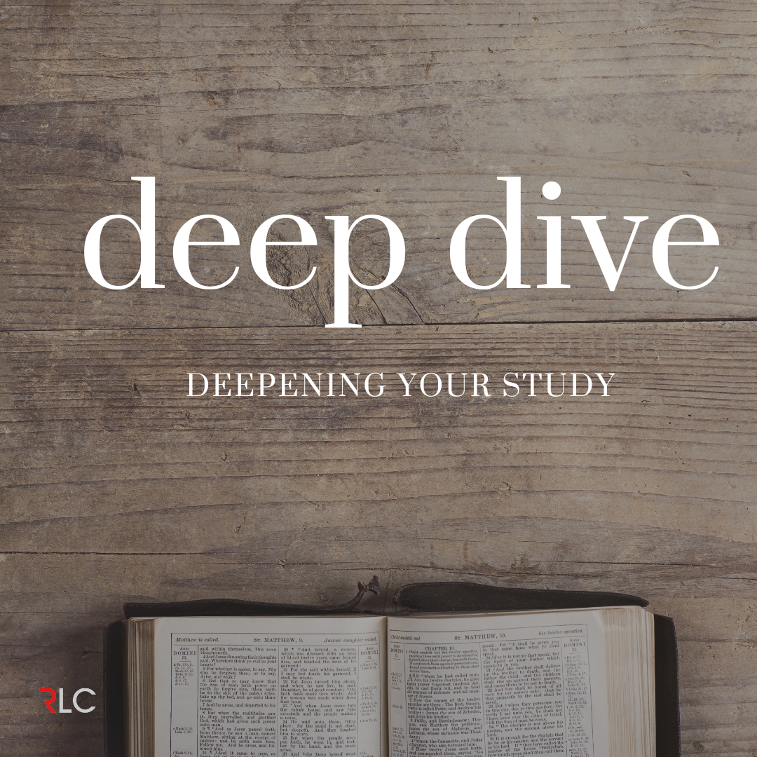 Deep Dive Into The Word