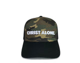 Christ Alone Camo Trucker