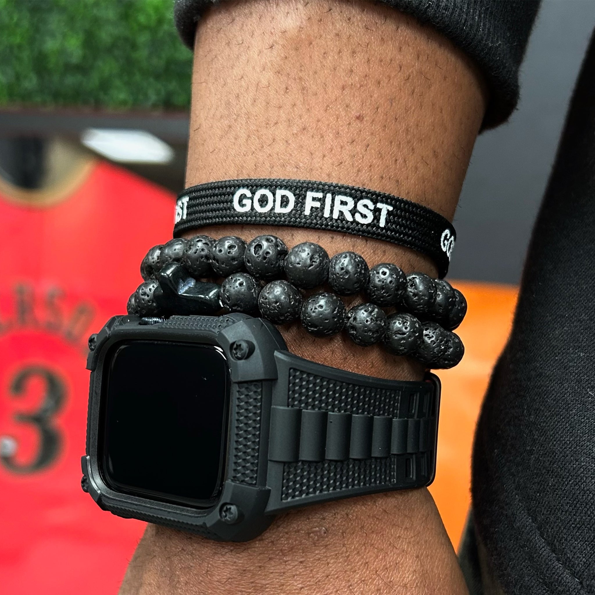 God First Shoelace Bracelet