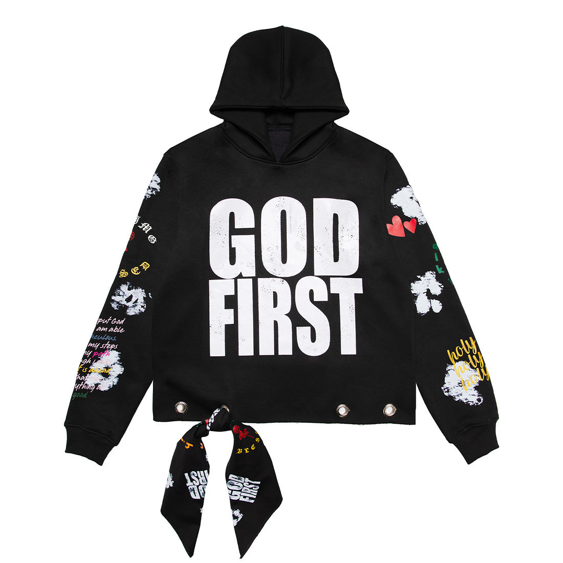 God First Grommet Pullover + Handkerchief