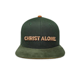 Christ Alone Snapback- Everglade