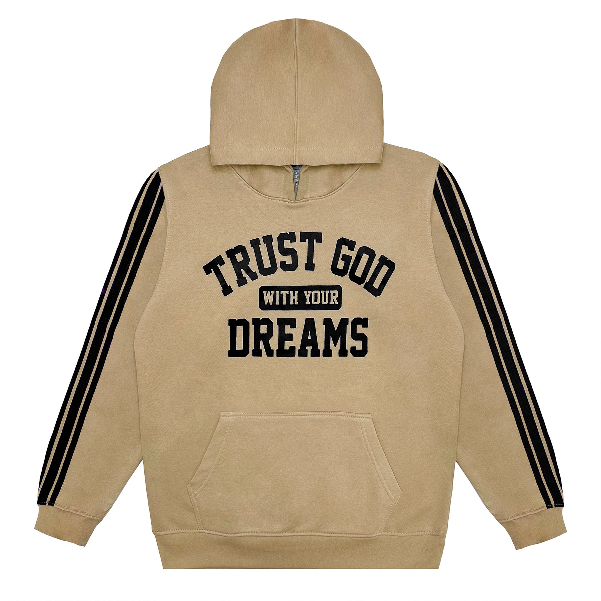 Trust God with Your Dreams Hoodie- Black