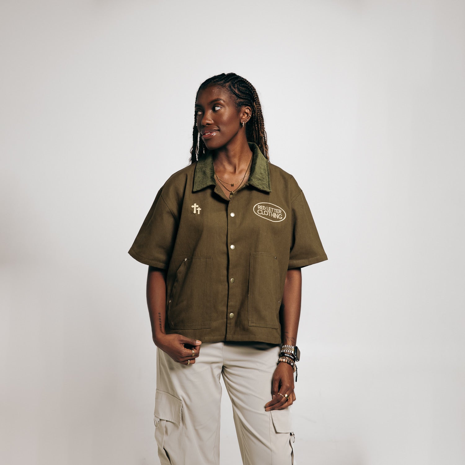 By Way of Heaven Workwear- Olive