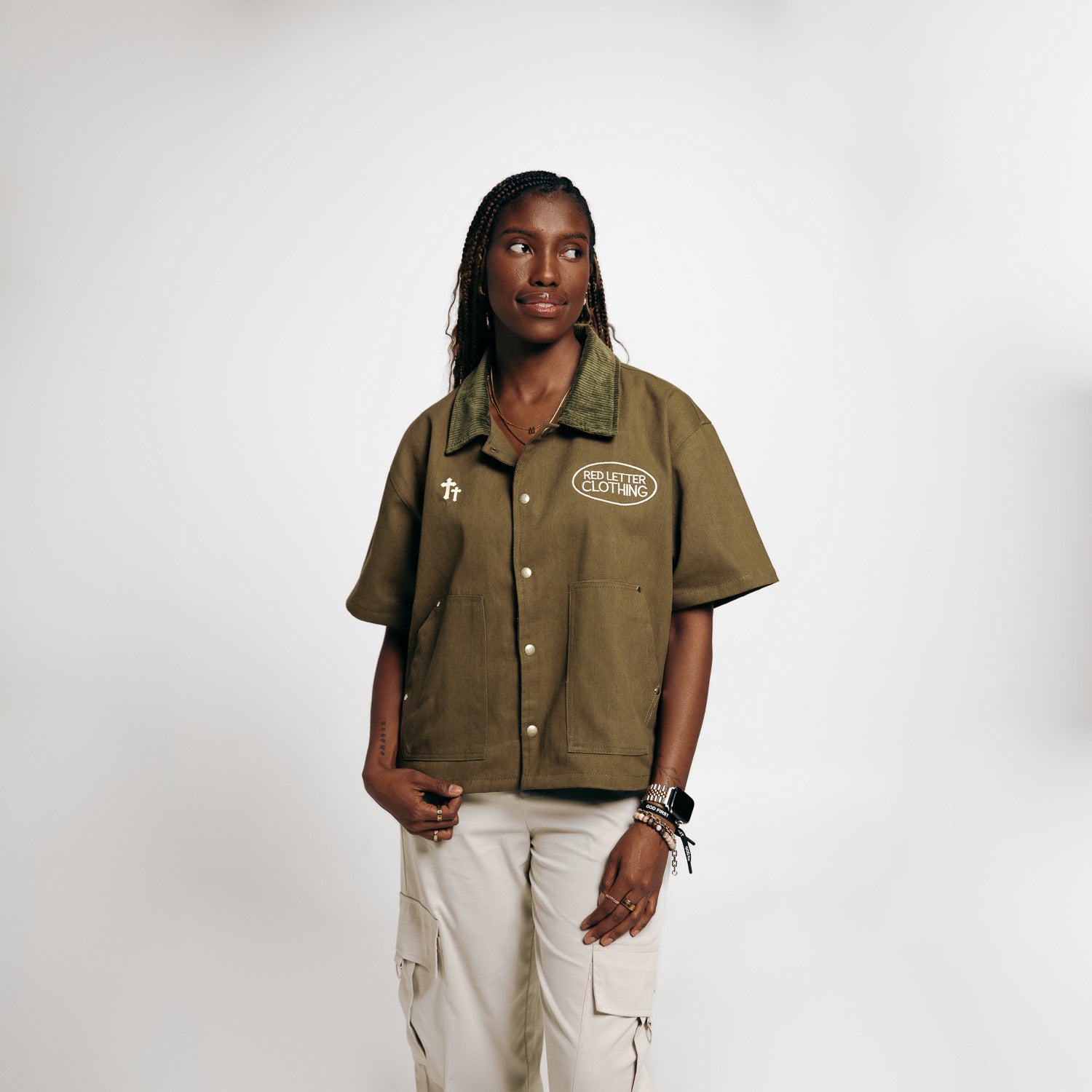 By Way of Heaven Workwear- Olive