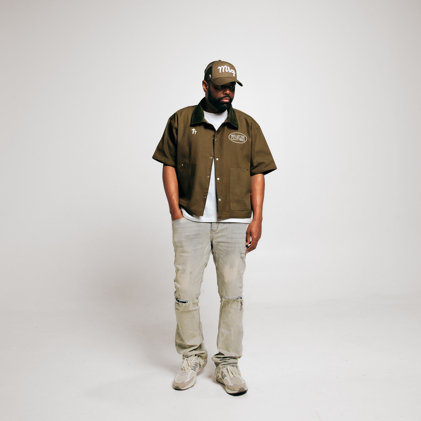 By Way of Heaven Workwear- Olive