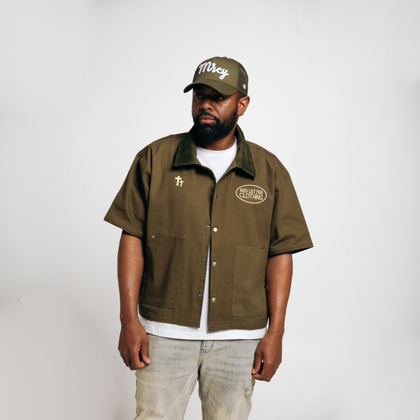By Way of Heaven Workwear- Olive