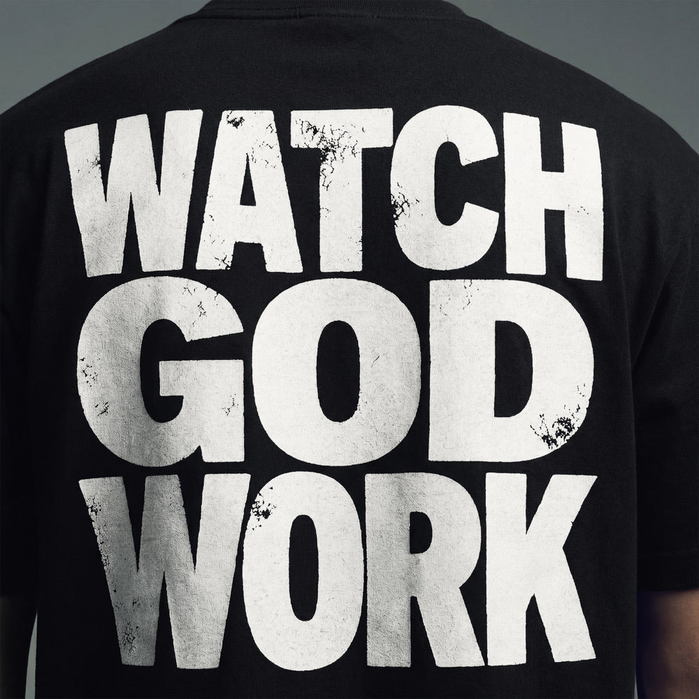 Watch God Work Box Tee