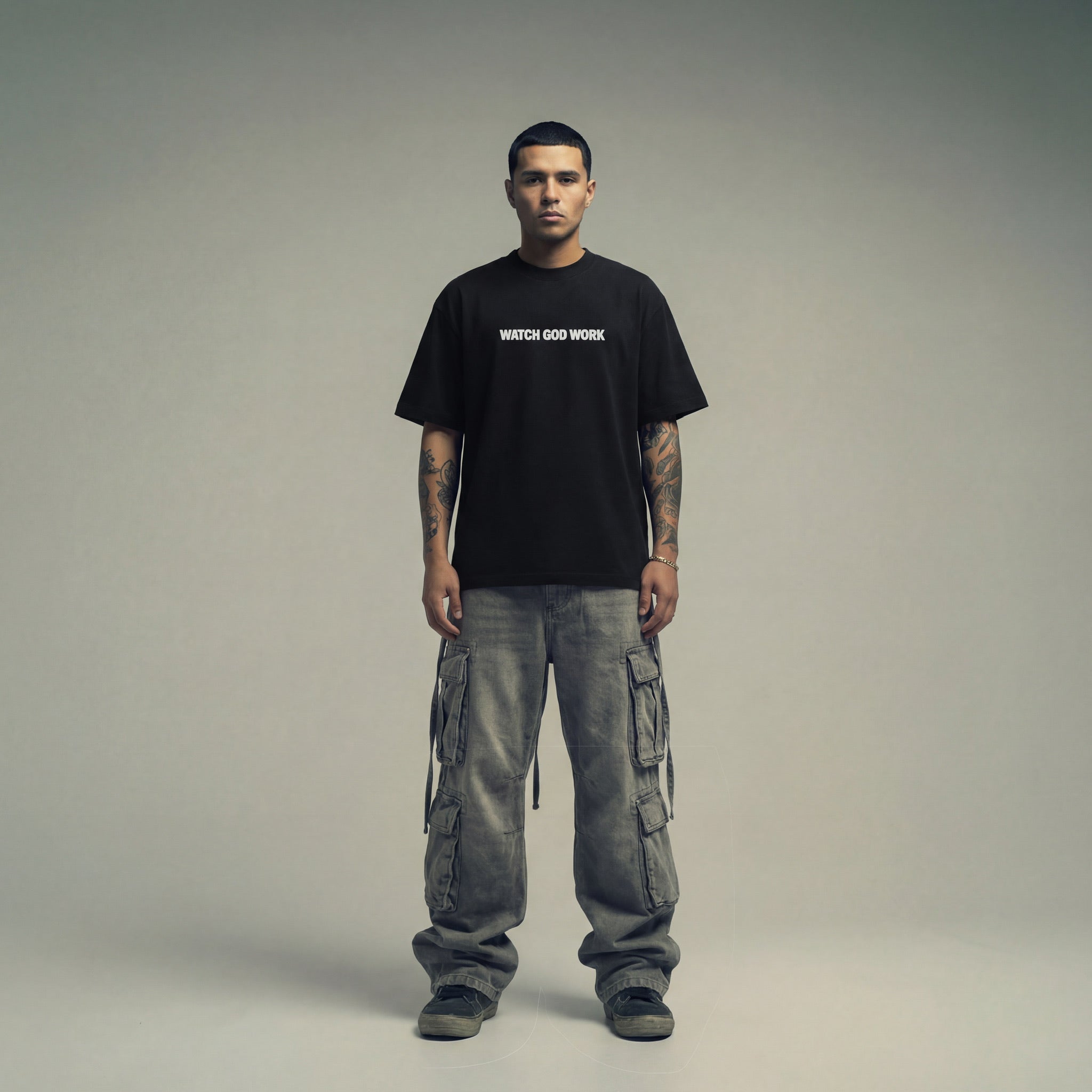 Watch God Work Box Tee