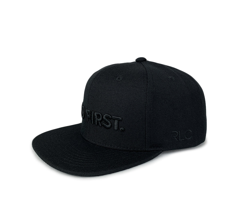 God First Snapback - Black on Black